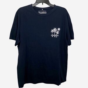 chubbies Welcome To The Weekend Navy Palm & Sun Graphic Short Sleeve Tee XL